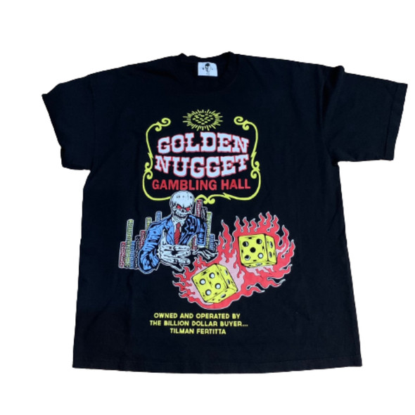 Warren Lotas Golden Nugget Tee Black