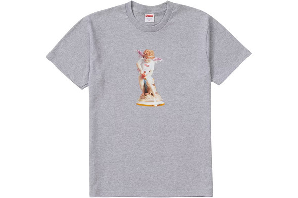 Supreme Fiorenza Tee Heather Grey S/S 18' - ENDANGERED LA