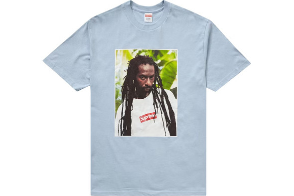 S Buju Banton Tee black Supreme 19ss