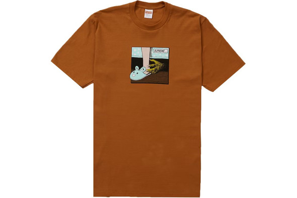 Supreme Shrek Tee Turquoise F/W 21' - ENDANGERED LA