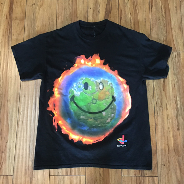 Travis Scott x Fortnite Tee Black Sz M Travis Scott x Fortnite Tee Black Sz M