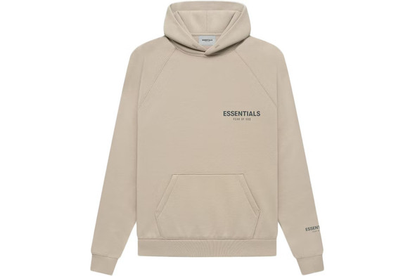 Fear of God ESSENTIALS Core Collection Hoodie String/Tan Sz M (#9359) Fear of God ESSENTIALS Core Collection Hoodie String/Tan Sz M (#9359)