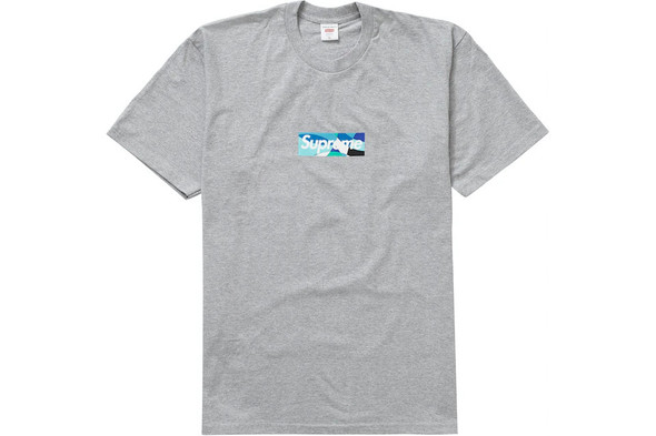 Supreme Pucci Box Logo Tee Heather Black S/S 21'