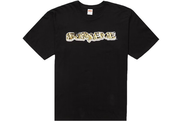 Supreme Diamond Tee Black F/W 21'