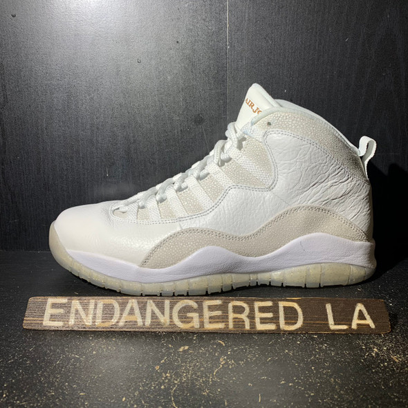 Air Jordan 10 OVO White Sz 9