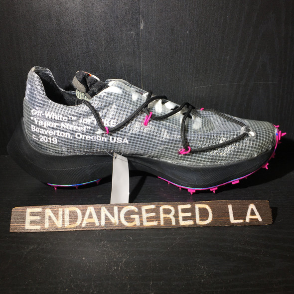 Nike Vapor Street Off-White Black Laser Fuchsia Sz 10.5(W) 9(M) Nike Vapor Street Off-White Black Laser Fuchsia Sz 10.5(W) 9(M)
