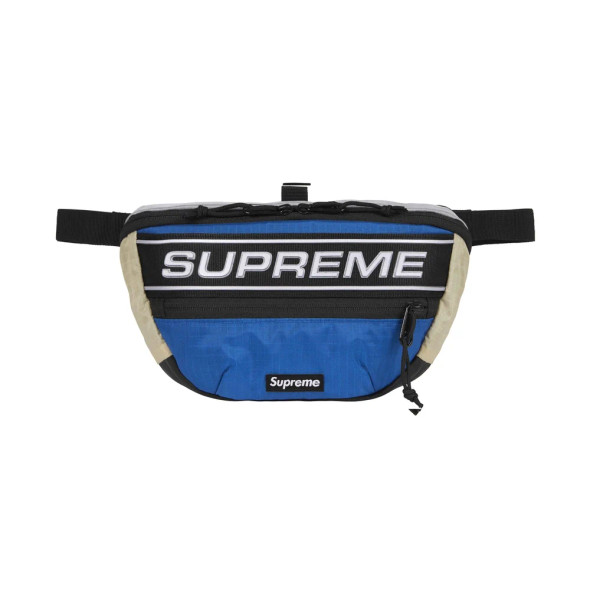 Supreme 3D Logo Waist Bag Blue/Multi F/W 23'