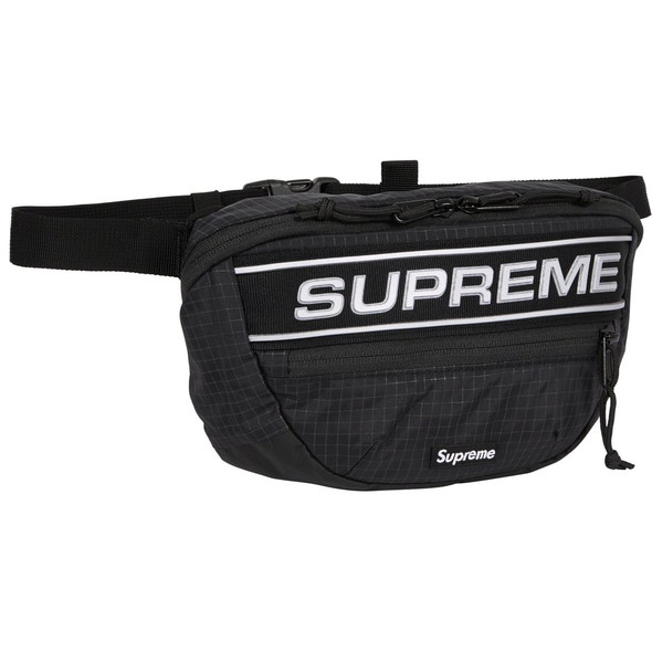 Supreme 3D Logo Waist Bag Black F/W 23'