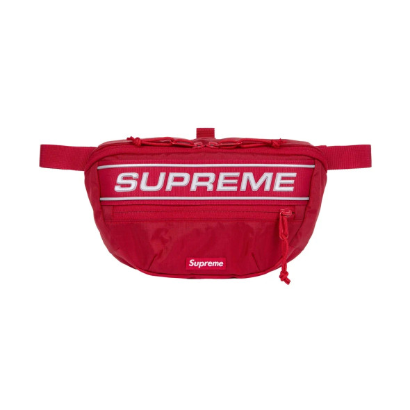 Supreme 3D Logo Waist Bag Red F/W 23'