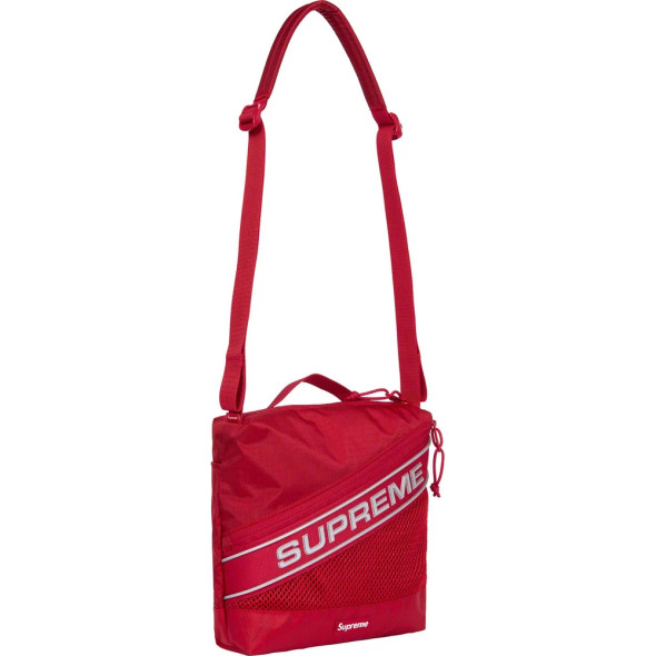 Supreme 3D Logo Shoulder Bag Red F/W 23'