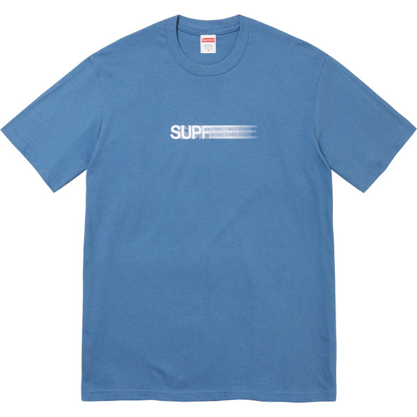 Supreme Gotham Tee Faded Blue F/W 23'