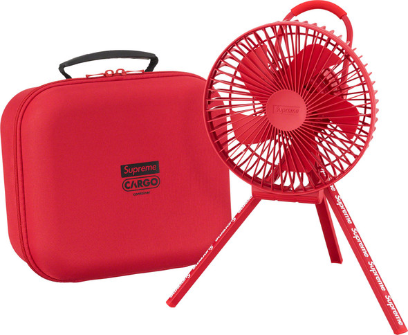 Supreme Cargo Container Electric Fan Red F/W 23'
