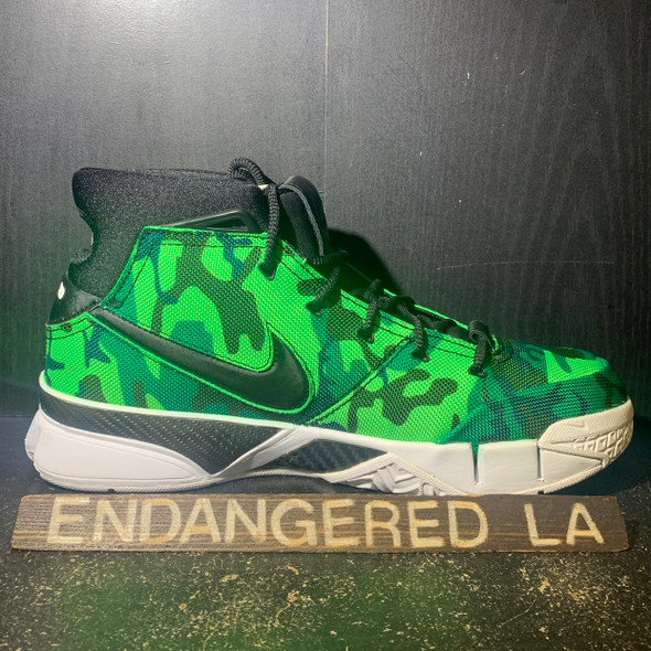 Kobe 1 Protro Undfeated Green Camo Silverlake