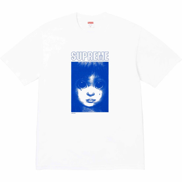 Supreme Margaret Keene Teardrop Tee White S/S 24'