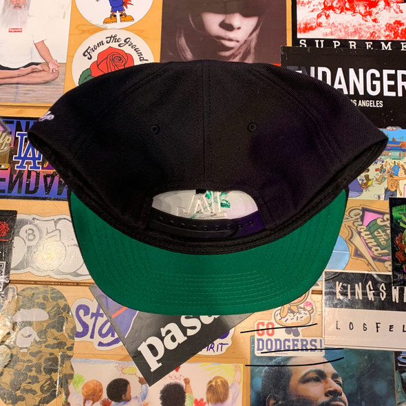 From The Ground Up LA Outline Snap Back Hat Black