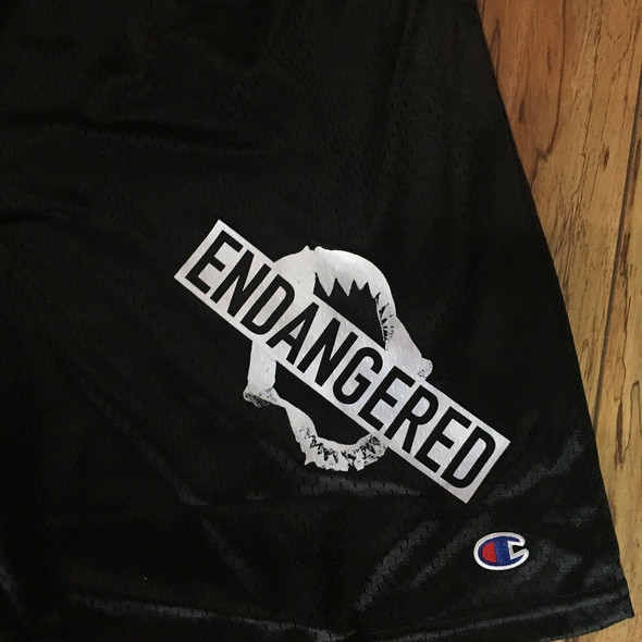 .Endangeredla Shorts Sz XL .Endangeredla Shorts Sz XL