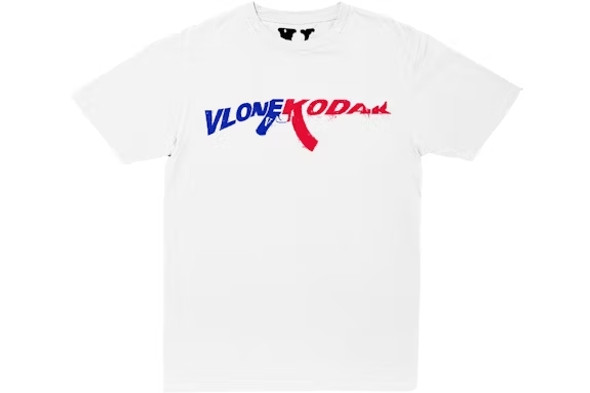 Vlone Kodak Black 47 Tee White