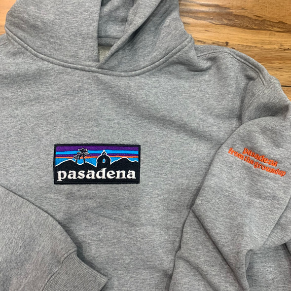 From The Ground Up Pasagonia Hoodie Grey