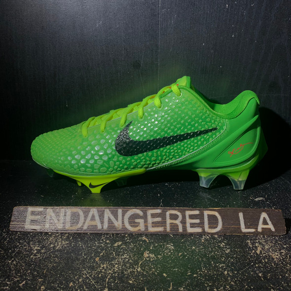 Nike Vapor Edge Kobe 6 Grinch Cleat Nike Vapor Edge Kobe 6 Grinch Cleat