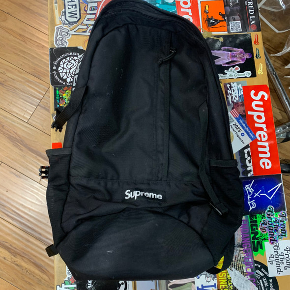 Supreme Black Backpack S/S 18' #12148