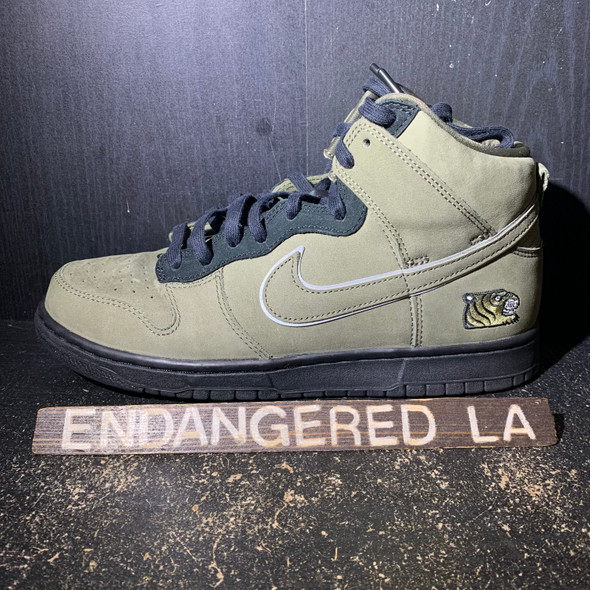 Nike Dunk High Soulgoods Olive Sz 10