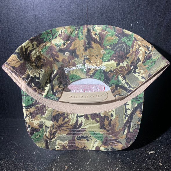 From The Ground Up Pasadena Bilt 5-Panel Hat Woodland Camo From The Ground Up Pasadena Bilt 5-Panel Hat Woodland Camo