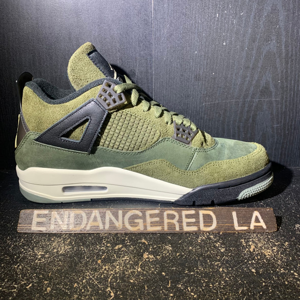 Air Jordan 4 Medium Olive Sz 10
