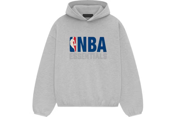 Fear of God ESSENTIALS NBA Hoodie Light Heather F/W 24'