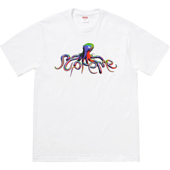 Supreme Tentacles Tee White S/S 18'