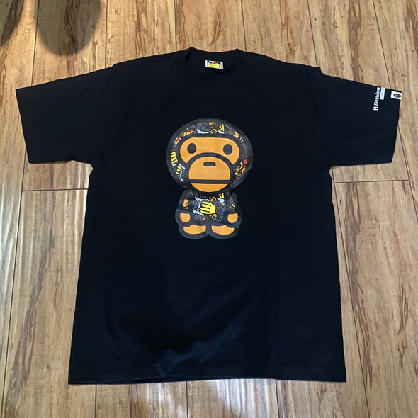Bape Kyoto Big Baby Milo Black Sz L Bape Kyoto Big Baby Milo Black Sz L