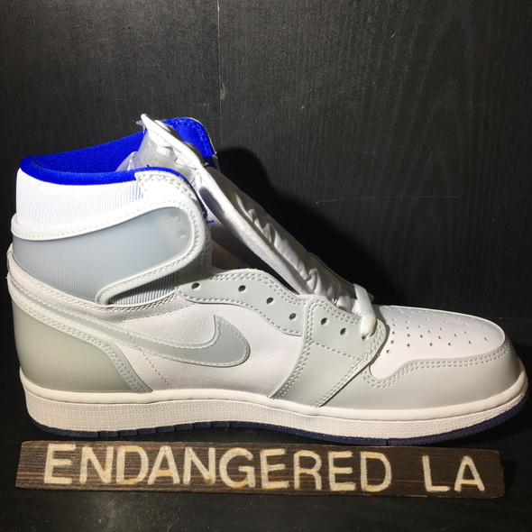 Air Jordan 1 Zoom White Racer Blue Sz 9.5 Air Jordan 1 Zoom White Racer Blue Sz 9.5