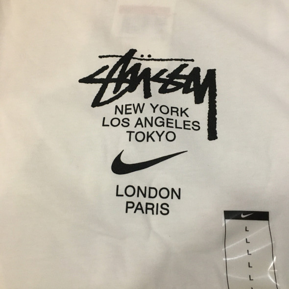 Nike x Stussy International Tee White Sz L Nike x Stussy International Tee White Sz L