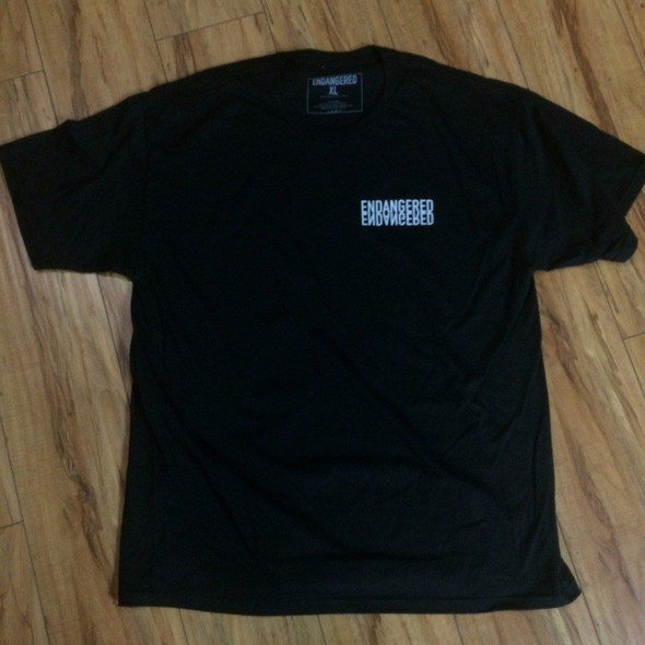 .Endangered Reflection Logo Tee Sz L .Endangered Reflection Logo Tee Sz L