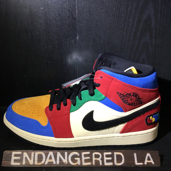 Air Jordan 1 Mid Fearless "Blue The Great" Sz 9.5 (#20544) Air Jordan 1 Mid Fearless "Blue The Great" Sz 9.5 (#20544)