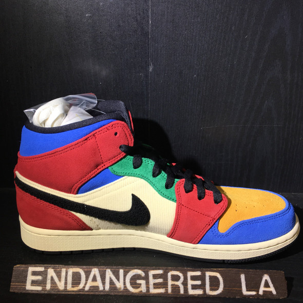 Air Jordan 1 Mid Fearless "Blue The Great" Sz 9.5 (#20544) Air Jordan 1 Mid Fearless "Blue The Great" Sz 9.5 (#20544)