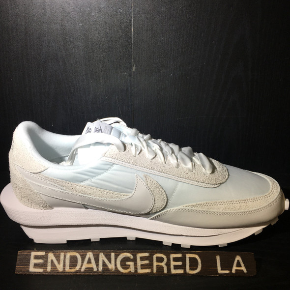 Nike Sacai Waffle Nylon White Sz 10.5 Nike Sacai Waffle Nylon White Sz 10.5