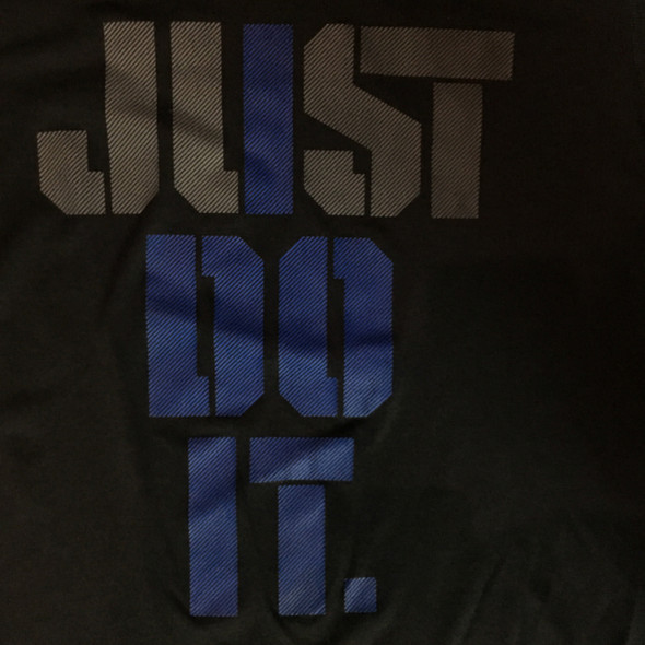 Nike "Just do it" Dri Fit Tee Sz M