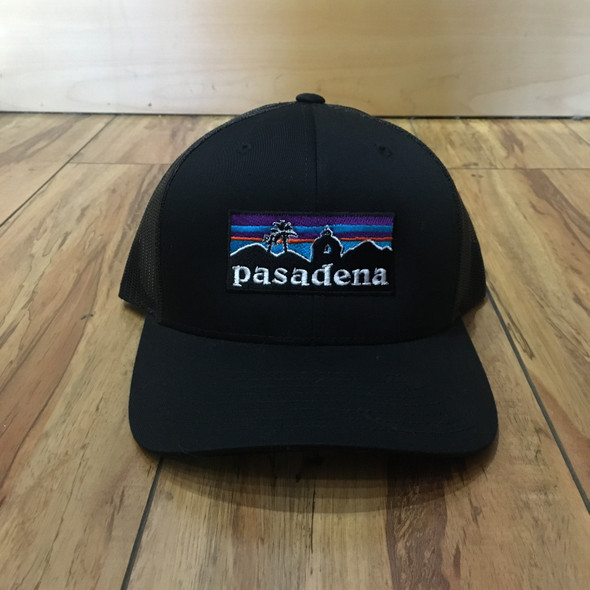 From The Ground Up Pasadena Unpadded Trucker Hat Black From The Ground Up Pasadena Unpadded Trucker Hat Black