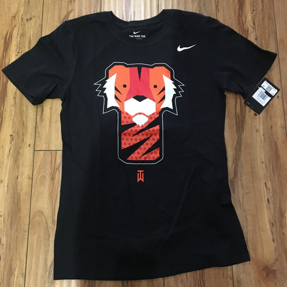 Nike Golf Tiger Woods Tee Black Sz S Nike Golf Tiger Woods Tee Black Sz S