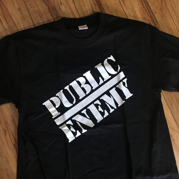 Supreme Public Enemy Blow Your Mind S/S 18' Black Sz L (#7990) Supreme Public Enemy Blow Your Mind S/S 18' Black Sz L (#7990)