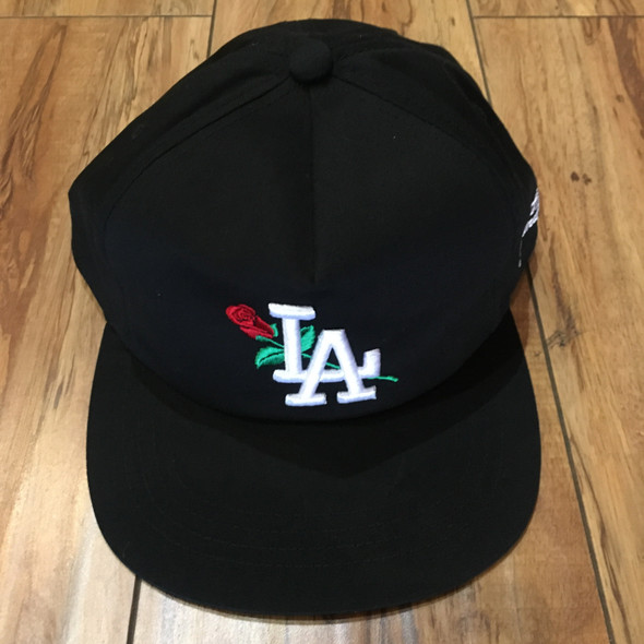 From The Ground Up LA Black 5-Panel Snap Back From The Ground Up LA Black 5-Panel Snap Back