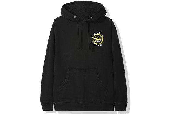 Anti Social Social Club x BT21 Peekaboo Black Hoodie - ENDANGERED LA