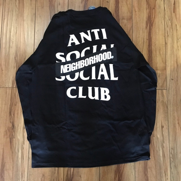 ASSC x Neighborhood Cambered L/S Black Tee Sz L (#7192) ASSC x Neighborhood Cambered L/S Black Tee Sz L (#7192)