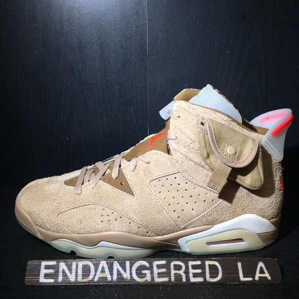 Air Jordan 6 Travis Scott British Khaki