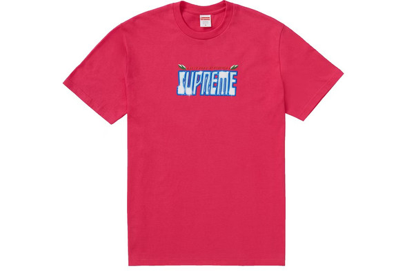 Supreme Ultra Fresh Tee Pink F/W 20'