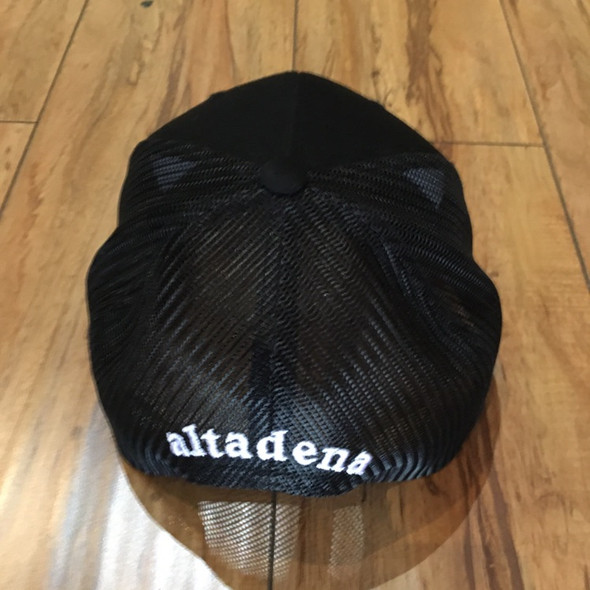 From The Ground Up Altadena Unpadded Trucker Hat Black From The Ground Up Altadena Unpadded Trucker Hat Black