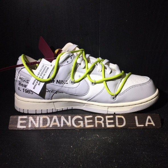 Nike Dunk Low Off White Lot 8 Sz 11 (#19803) Nike Dunk Low Off White Lot 8 Sz 11 (#19803)