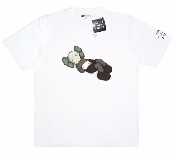 KAWS x Uniqlo Tokyo First Tee White (Asia Sizing)