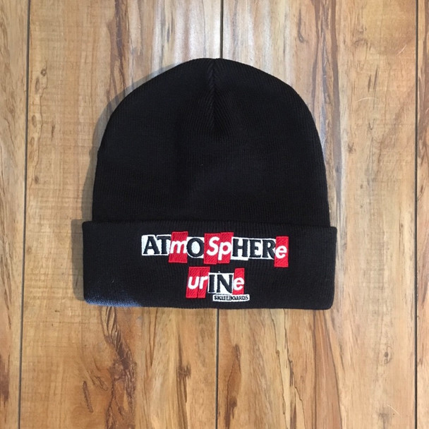 Surpeme Beanie AntiHero Black F/W 20' (#8003)