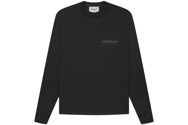 Fear of God ESSENTIALS Core Collection L/S Black F/W 21'